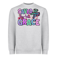 Easter Day Saved By His Grace Heavyweight Sweatshirt | Teevron
