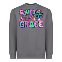Storm Easter Day Saved by his grace Heavyweight Sweatshirt - OliviaCreatesArt