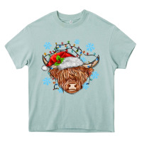 Arona christmas cow Heavy Core Tee - MaliasSmallBusiness