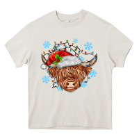 Christmas Cow Heavy Core Tee | Teevron