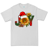 Dove Grey joy christmas with sunflower bbs Premium Tee - BundleAndBundleShop