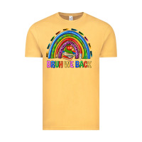 Vintage Mustard bruh we back Vintage Tee - NancyCooperArtShop