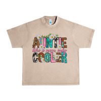 French Oak Auntie Like a Mom Only Cooler Urban Heavy Tee - texasbilliewilder