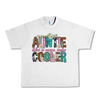 Lunar Rock Auntie Like a Mom Only Cooler Urban Heavy Tee - texasbilliewilder