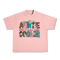 Salmon Auntie Like a Mom Only Cooler Urban Heavy Tee - texasbilliewilder