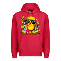 Cardinal chick magnet Premium Hoodie - FaDigitalArtStudio