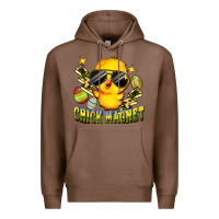 Chestnut chick magnet Premium Hoodie - FaDigitalArtStudio