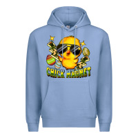 Colony Blue chick magnet Premium Hoodie - FaDigitalArtStudio