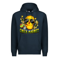 Navy chick magnet Premium Hoodie - FaDigitalArtStudio