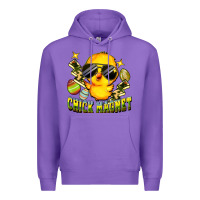 Purple chick magnet Premium Hoodie - FaDigitalArtStudio