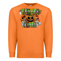 Carrot Spooky Vibes Premium Sweatshirt - CowhideDigitalArt