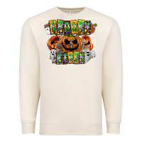 Sandshell Spooky Vibes Premium Sweatshirt - CowhideDigitalArt