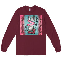 Burgundy for the love of the game volleyball Long Sleeve Tee - Jasminsmagicworld