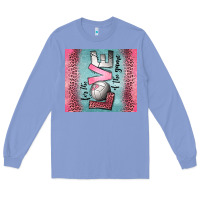 Colony Blue for the love of the game volleyball Long Sleeve Tee - Jasminsmagicworld