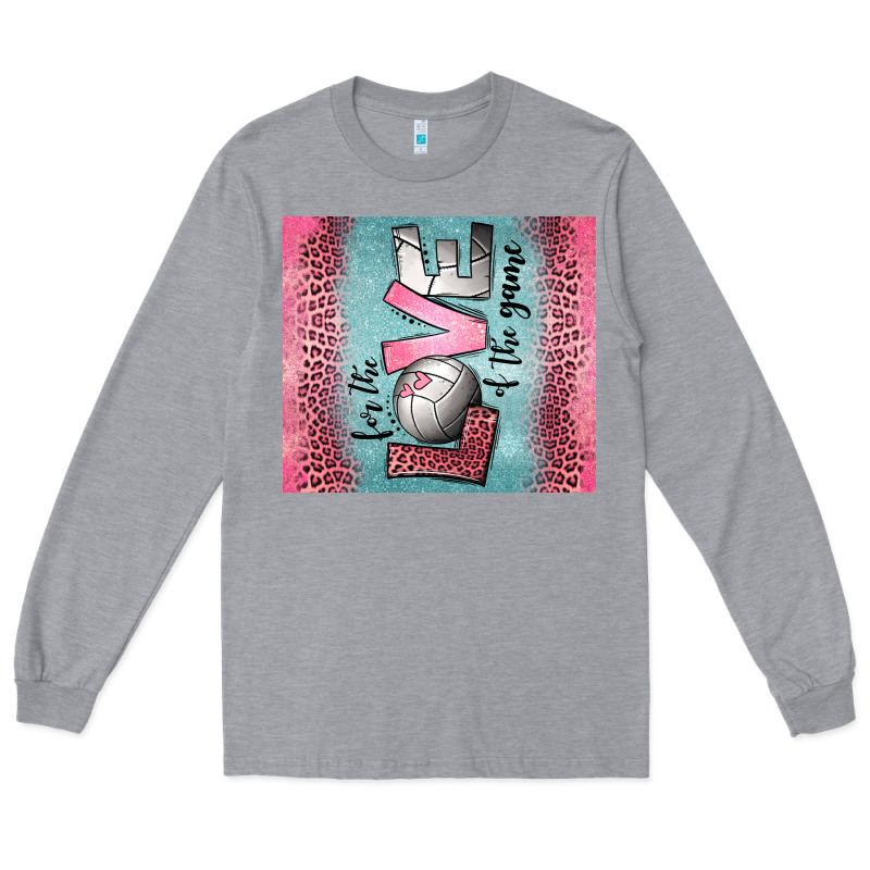 For The Love Of The Game Volleyball Long Sleeve Tee by Jasminsmagicworld | Teevron