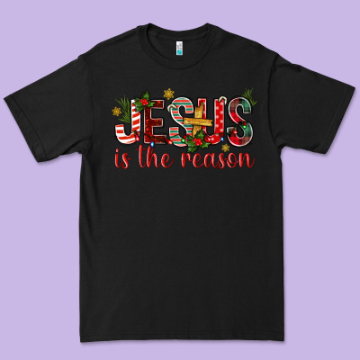 Jesus Is The Reason Christmas Bbs Premium Tee Designed By Bundleandbundleshop