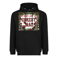 Black just a girl who loves christmas Heavyweight Hoodie - CowhideDigitalArt