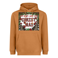 Meerkat just a girl who loves christmas Heavyweight Hoodie - CowhideDigitalArt