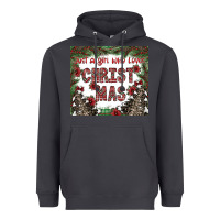Smoke just a girl who loves christmas Heavyweight Hoodie - CowhideDigitalArt