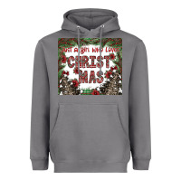 Storm just a girl who loves christmas Heavyweight Hoodie - CowhideDigitalArt