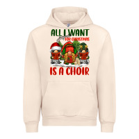 Sandshell all i want for christmas is a choir Urban Hoodie - BarkalooDesign