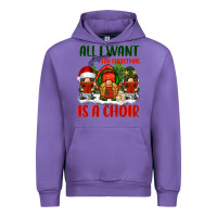 Tulip all i want for christmas is a choir Urban Hoodie - BarkalooDesign