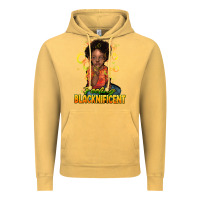 Vintage Mustard feeling blacknificent Vintage Hoodie - NancyCooperArtShop