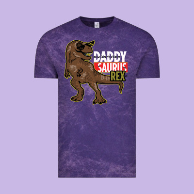 Daddy Saurus Rex Vintage Tee Designed By Bettercallsaul