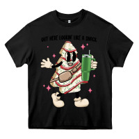 Black out here lookin like a snack Heavy Core Tee - MaliasSmallBusiness