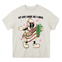 Cream out here lookin like a snack Heavy Core Tee - MaliasSmallBusiness
