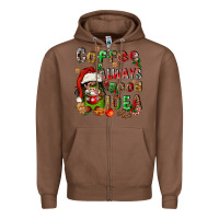 Chestnut coffee is always a good idea Zipper Hoodie - FaDigitalArtStudio