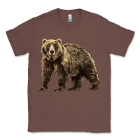 Chestnut Brown Bear Classic Tee - LillyAllenDesigns