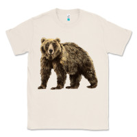 Natural Brown Bear Classic Tee - LillyAllenDesigns
