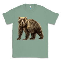 Sage Brown Bear Classic Tee - LillyAllenDesigns