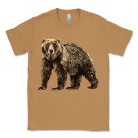 Toasted Coconut Brown Bear Classic Tee - LillyAllenDesigns