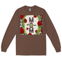 Chestnut mexican mom with roses Long Sleeve Tee - TumblerDesignByShophia