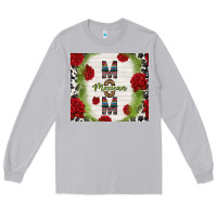 Moon Dust mexican mom with roses Long Sleeve Tee - TumblerDesignByShophia