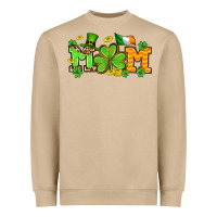 Mushroom St. Patrick's Day mom Heavyweight Sweatshirt - OliviaCreatesArt