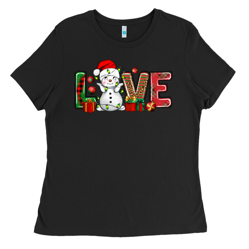 Love Snowman Bbs Ladies Tee by BundleAndBundleShop | Teevron