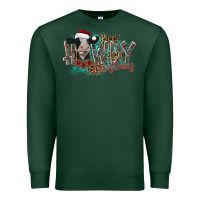 Sports Green howdy christmas Premium Sweatshirt - CowhideDigitalArt