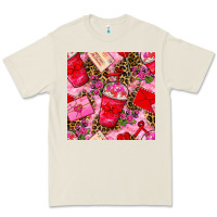 Bone valentines day coffee cups and love letter with xoxo and leopard seaml Premium Tee - BundleAndBundleShop
