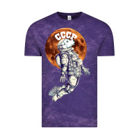 Cloud Purple Laika, space traveler Vintage Tee - Bettercallsaul