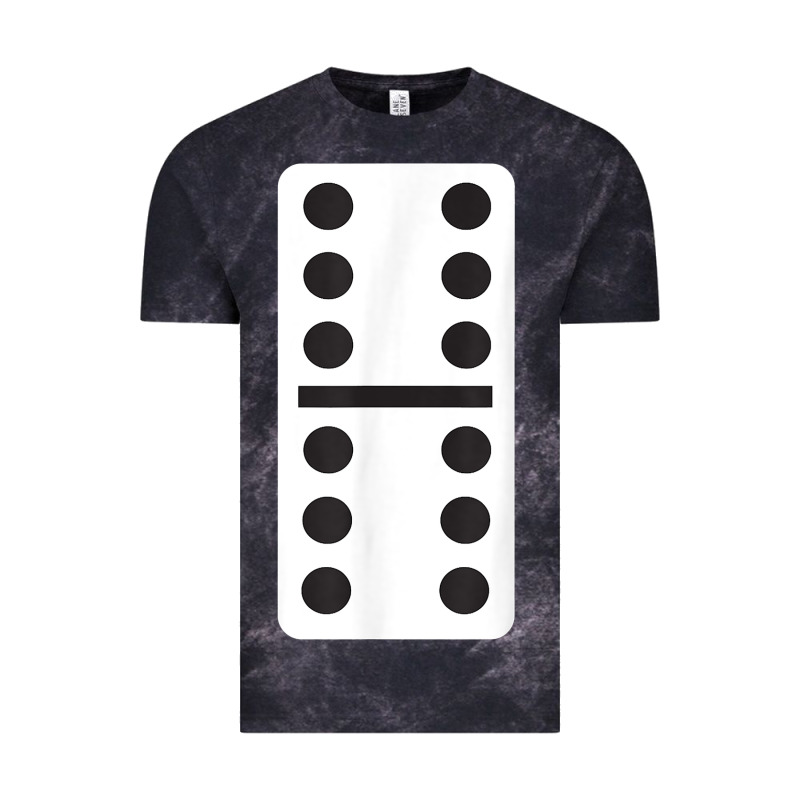 Double Six Dominoes Tshirt Halloween Costume 6 6 Domino Game T Shirt Vintage Tee by baoMotion | Teevron