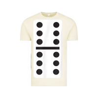 Vintage Arctic double six dominoes tshirt halloween costume 6 6 domino game t shirt Vintage Tee - baoMotion