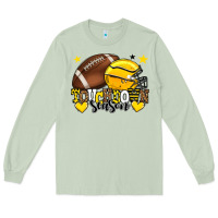 Matcha Touchdown season American Football yellow team Long Sleeve Tee - HowdyJamesFarm