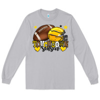 Moon Dust Touchdown season American Football yellow team Long Sleeve Tee - HowdyJamesFarm