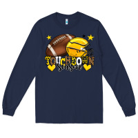 Navy Touchdown season American Football yellow team Long Sleeve Tee - HowdyJamesFarm