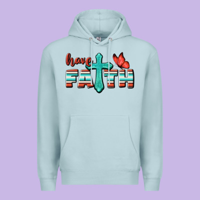 Have Faith Premium Hoodie Designed By Bundleandbundleshop