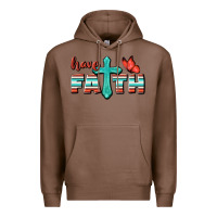 Chestnut Have Faith Premium Hoodie - BundleAndBundleShop