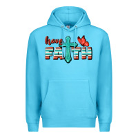 Ocean Blue Have Faith Premium Hoodie - BundleAndBundleShop